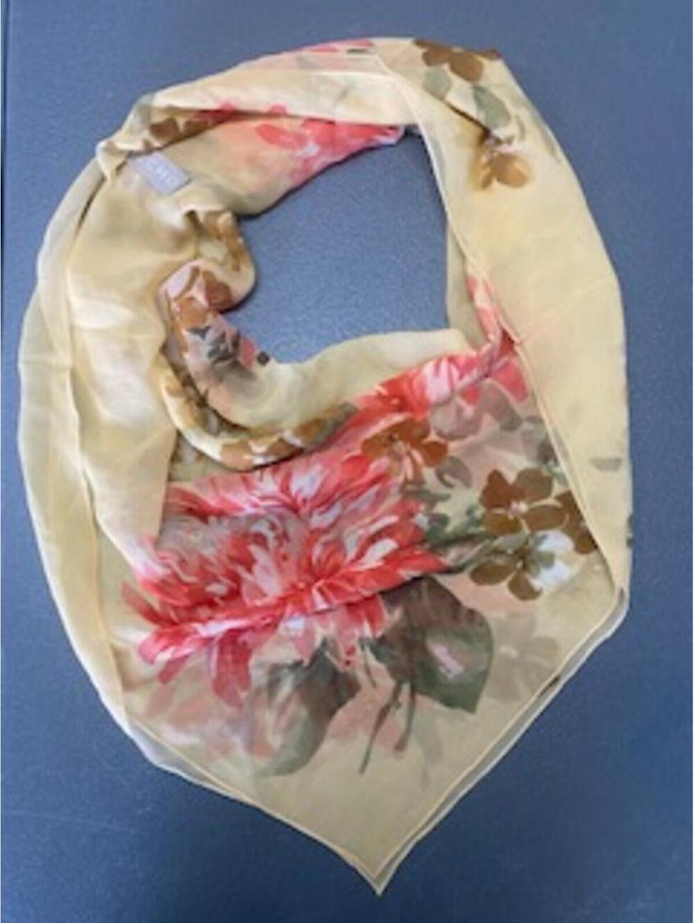 Echo Floral Silk Scarf
